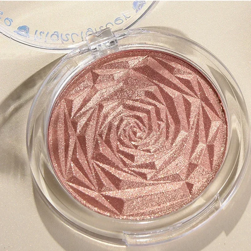 6 Colors Diamond Highlighter Powder Palette Glitter Face Contour Brighten Makeup Shimmer Ultra-concentrated Illuminate Cosmetic - Image 2