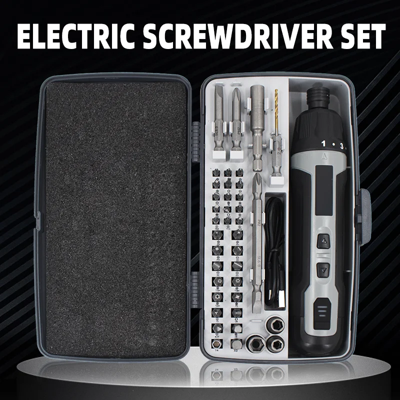 6-Speed Torque Cordless Electric Screwdriver Rechargeable 2000mAh Mini Drill 3.6V Power Tools Set Household Maintenance Repair - Image 6
