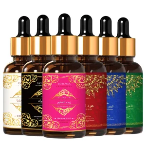 6 Type 30ml Fragrance Oils شوكو فانيليا Eid Al-Adha زيت العطور Candle Making, Gift for Friends, Humidifier/Diffusers, Gift