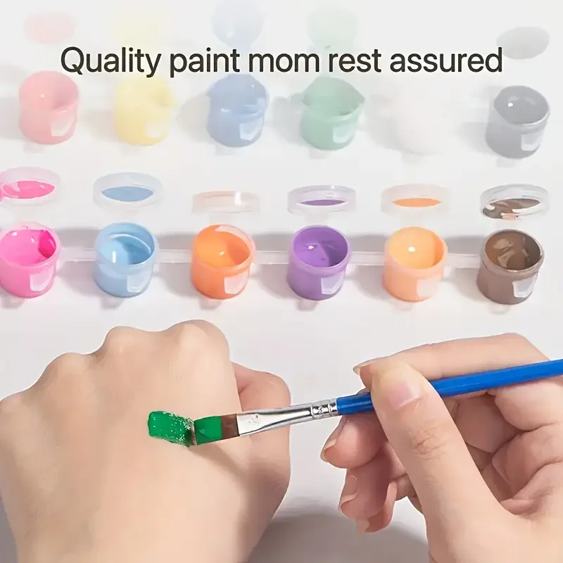 6/8Pcs Painted Graffiti Dinosaur White Embryo Animals Model Children's Educational DIY Handmade Painting Colorful Dinosaur Toys - Image 6