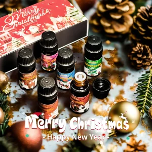 6PC/1PC Christmas Gift Christmas Decoration Christmas Fragrance Oils Happy New Year Reed Diffuser Oil Christmas Party