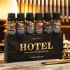 6PC/1Set Hotel Fragrance Oils Gifts Box Candle Making 5 Star Hotel Reed Diffuser Oil Gift to Friends