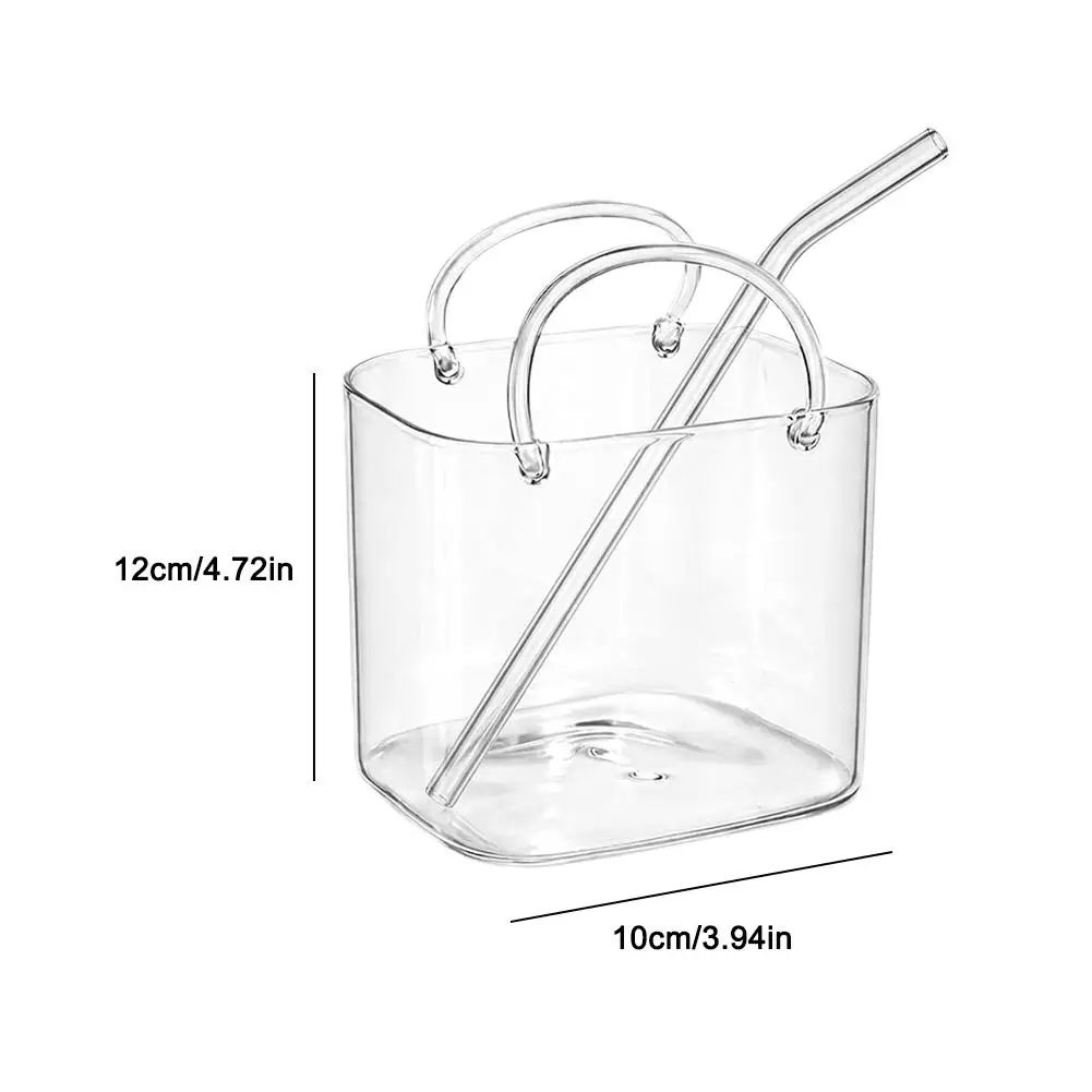 770ml Handbag Glass Cup Creative Handbag Shaped Cocktail Glasses Borosilicate Glass Bag Glass Cup For Wine Juice Bar Tools - Image 6