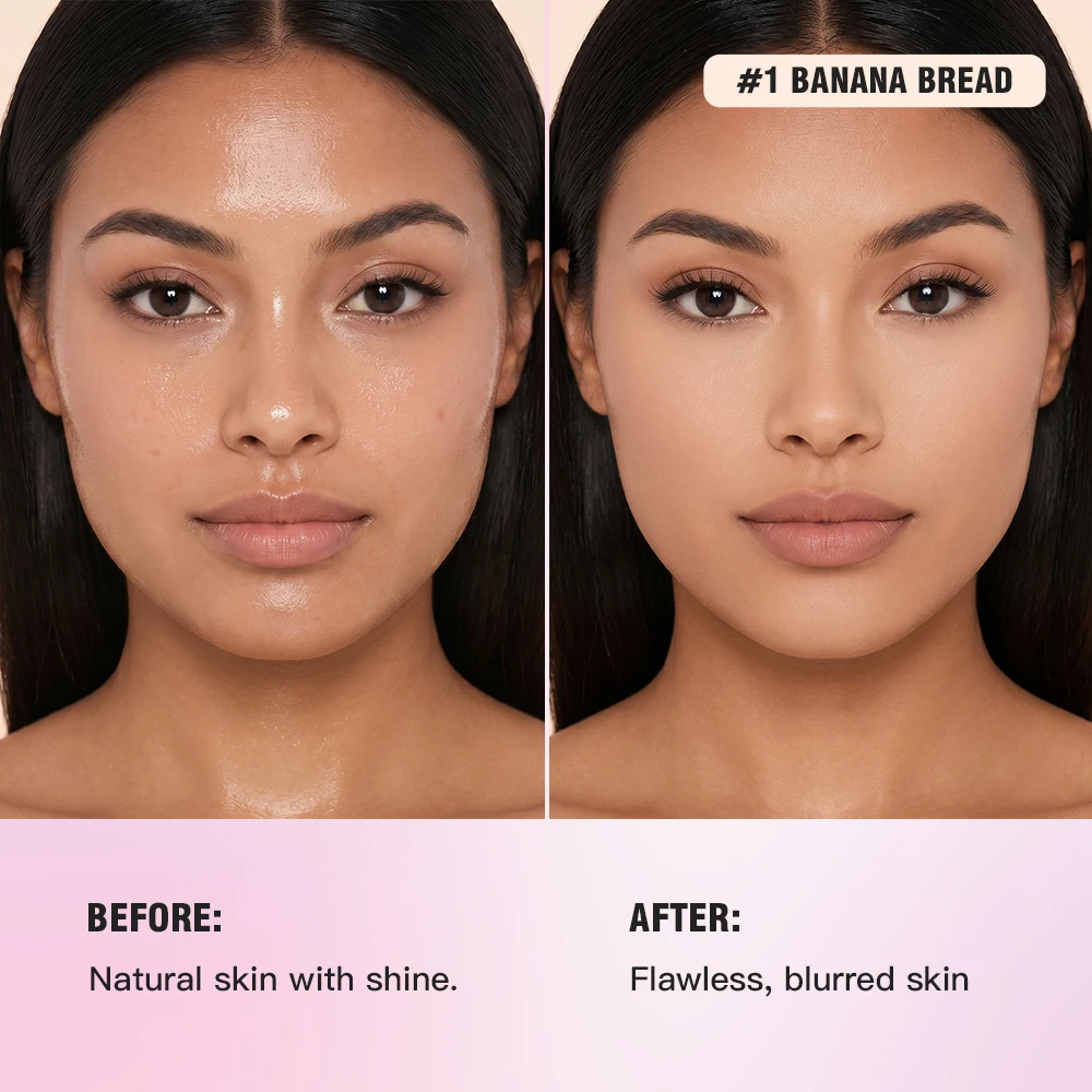 8 Shades Loose Baking Setting Powder Matte Oil Control Waterproof Sweat Resistant Longwear Brightening Face Cosmetic Blur Pores - Image 4