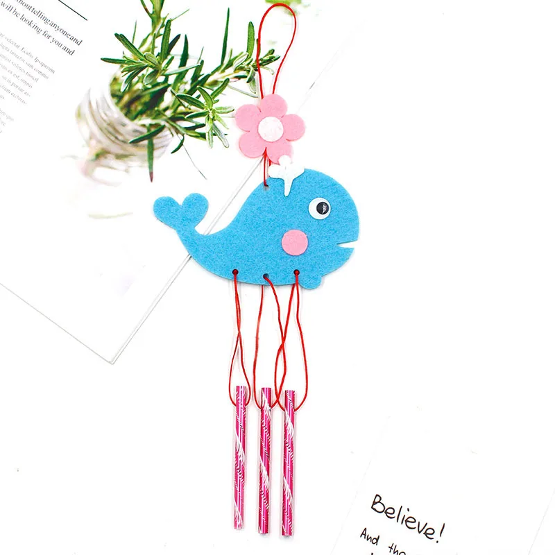 8Pcs Kids DIY Wind Chimes Art Crafts Toy for Children Garden Home Party Educational Handmade Teaching Aids Girls Christmas Gifts - Image 5