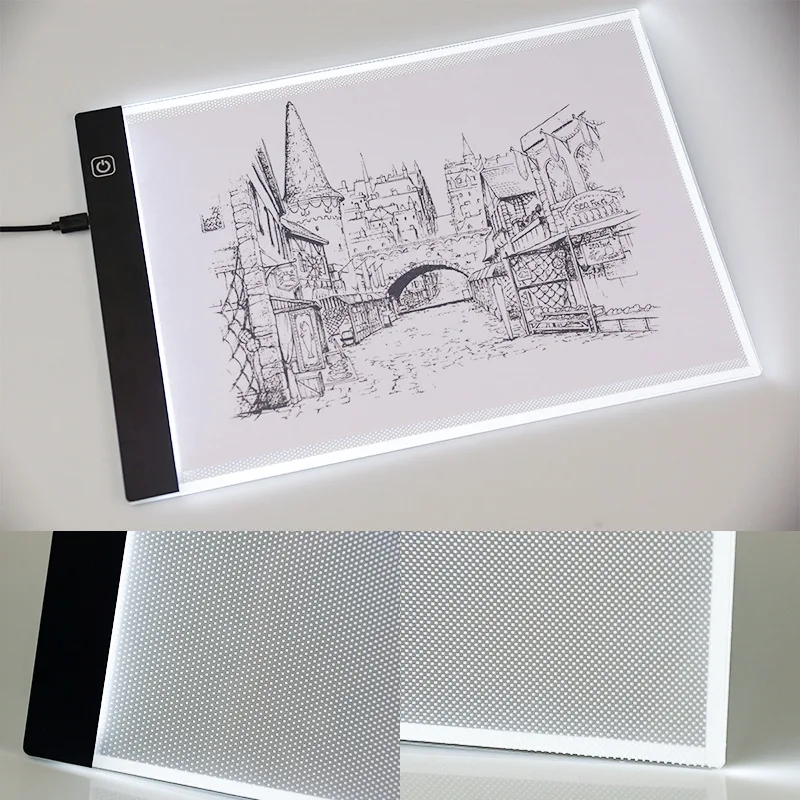 A4/A5 Level Three-level Dimming LED Drawing Copy Board Creative Children's Toys Painting Growth Educational Toy Gift - Image 2