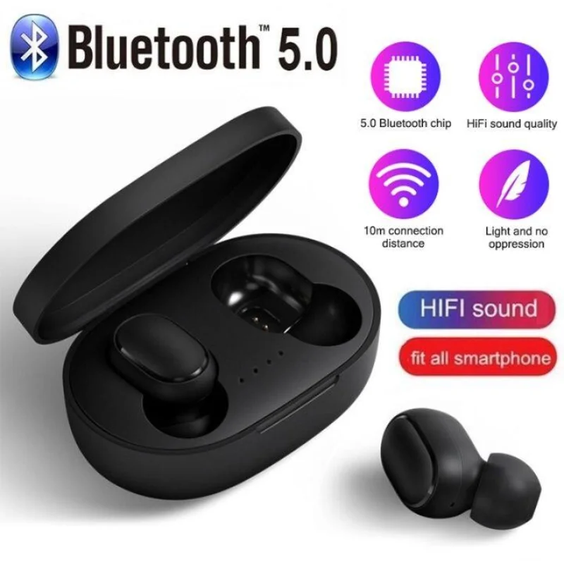 A6s TWS Bluetooth Earphones In Ear Bluetooth 5.0 Running Sports Stereo Buttons Mini Pods With Microphone Wireless Headphones