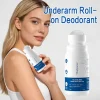 AHA BHA Underarm Roll On Deodorant 50ml Exfoliating Brightening Odor Control Fragrance Essence for Sensitive Skin Body Care