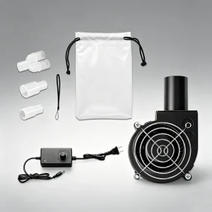 Adjustable CPAP Hose Dryer for Tubing Duct Cleaning Airflow Blower Cleaner Drying After Washing Tool Accessories
