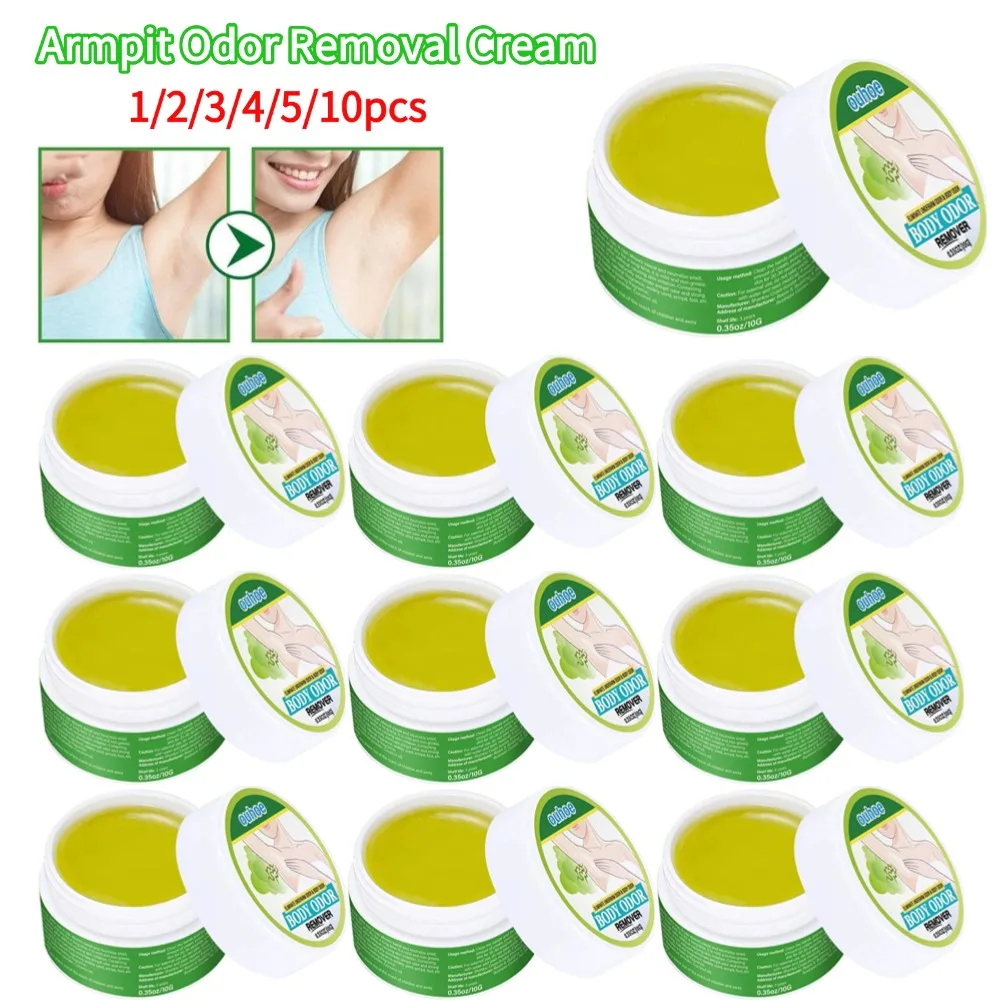 Armpit Odor Removal Cream Underarm Bad Smell Sweating Removal For Man Woman Body Refreshing Lasting Aroma Skin Care Deodorant