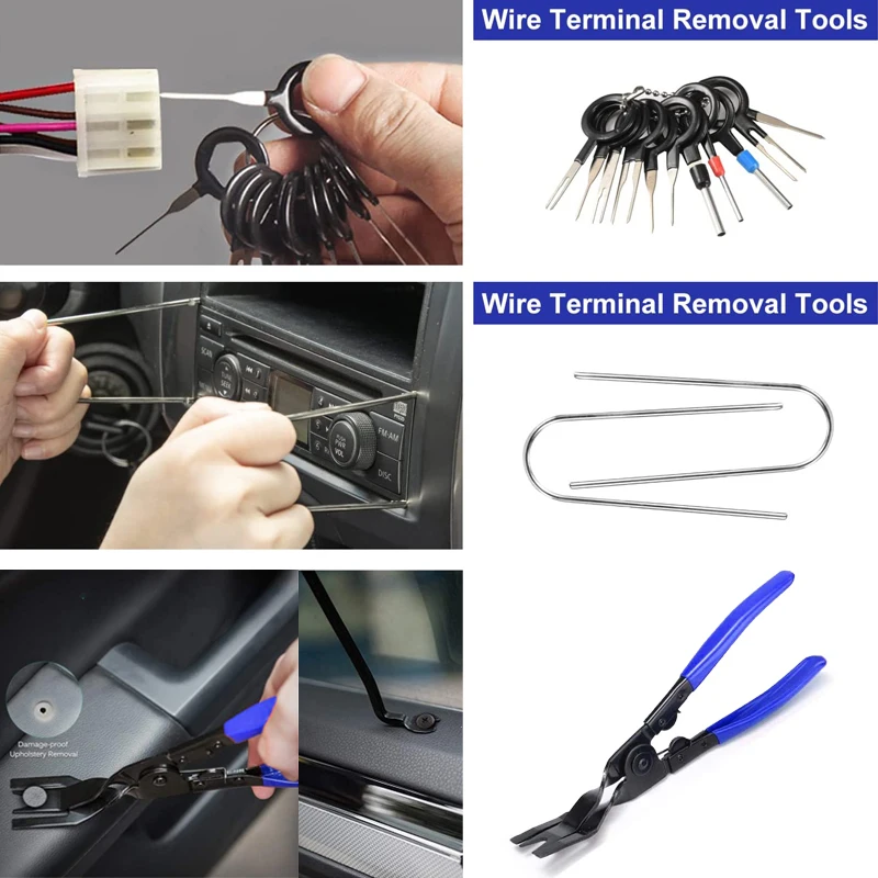 Automobile Sound Disassembly Kit Hand Tool Set Crowbar Screwdriver Auto Car Instrument Board Removal Tool Kit 5/11/41PCS - Image 3