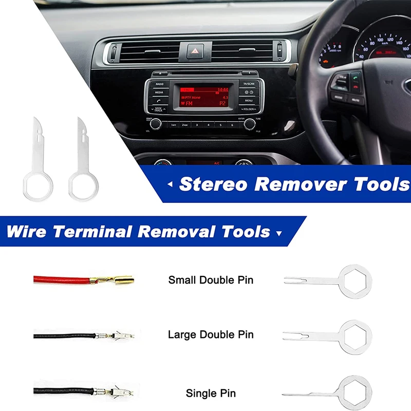 Automobile Sound Disassembly Kit Hand Tool Set Crowbar Screwdriver Auto Car Instrument Board Removal Tool Kit 5/11/41PCS - Image 4