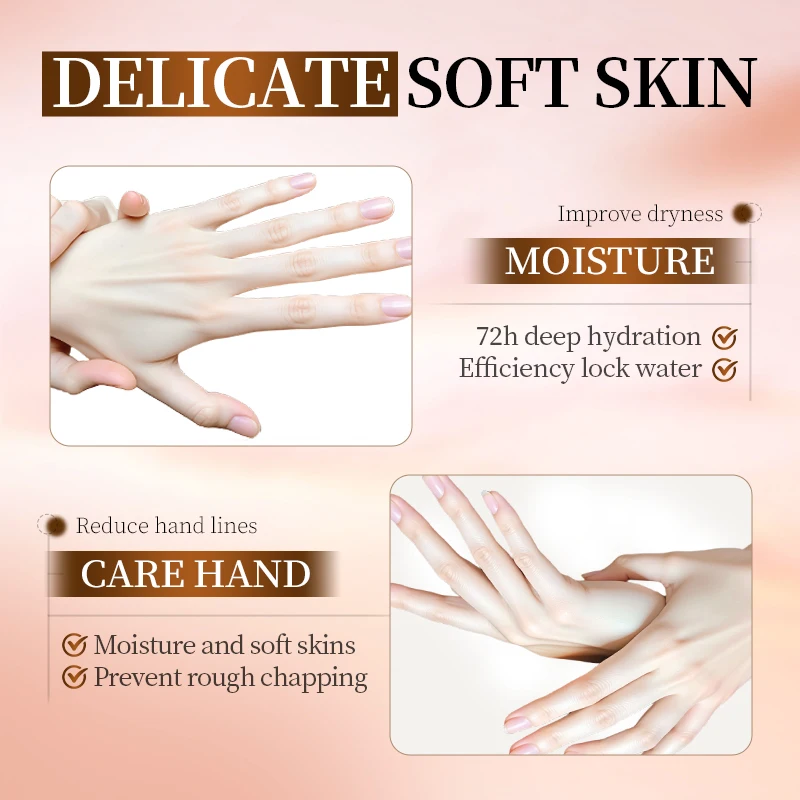 BIOAQUA Chocolate Hand Cream Moisturizing Nourishing Anti-aging Anti Wrinkles Whitening Creams Hands Skin Care Products - Image 5