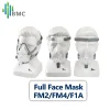 BMC CPAP Mask Full Face Apnea Mask With Comfortable Silicone Pad Suitable for APAP Auto CPAP BIPAP Anit Snoring Sleep Apnea