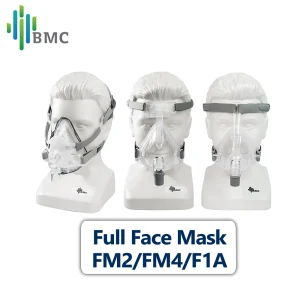 BMC CPAP Mask Full Face Apnea Mask With Comfortable Silicone Pad Suitable for APAP Auto CPAP BIPAP Anit Snoring Sleep Apnea