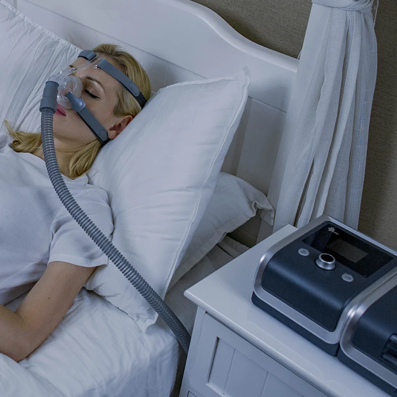BMC CPAP Mask N4 Nasal Mask CPAP Mask Sleep Mask with Headgear S/M/L Different Size Suitable For CPAP Machine Connect Hose - Image 4