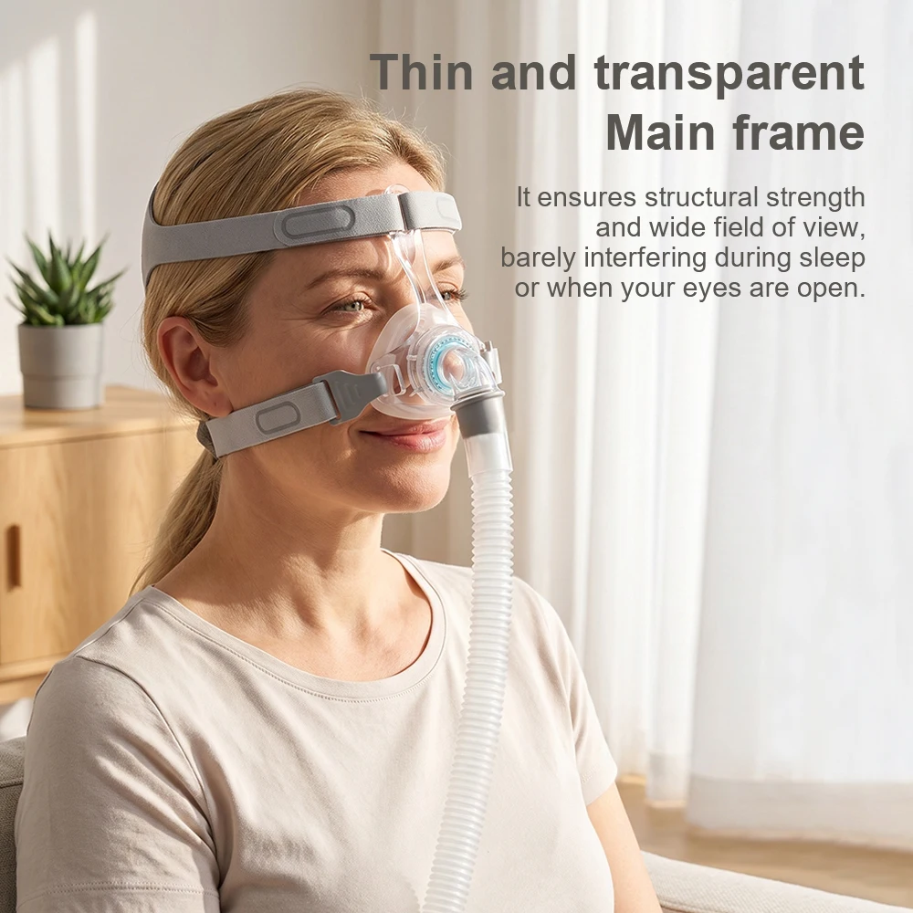 BMC N5+ Nasal CPAP Mask CPAP Therapy for OSA Ultra-Comfortable Groove-Fit Cushion for Sleep Apnea Side Sleeper's Quiet 17dB - Image 4