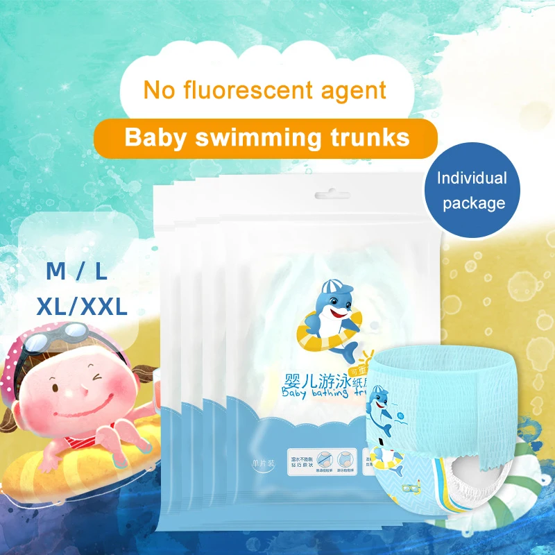 Baby Disposable Diapers Swim Waterproof Diapers Infant Swimming Diapers 5pcs Baby Diapers Pampers For Baby - Image 2