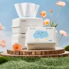 Baby Soft Wipes Non-wet Wipes Thickened and Soft Baby Hand and Mouth Use Dry and Wet Face Wipes