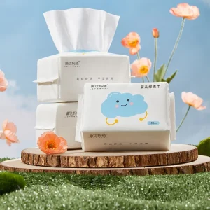 Baby Soft Wipes Non-wet Wipes Thickened and Soft Baby Hand and Mouth Use Dry and Wet Face Wipes