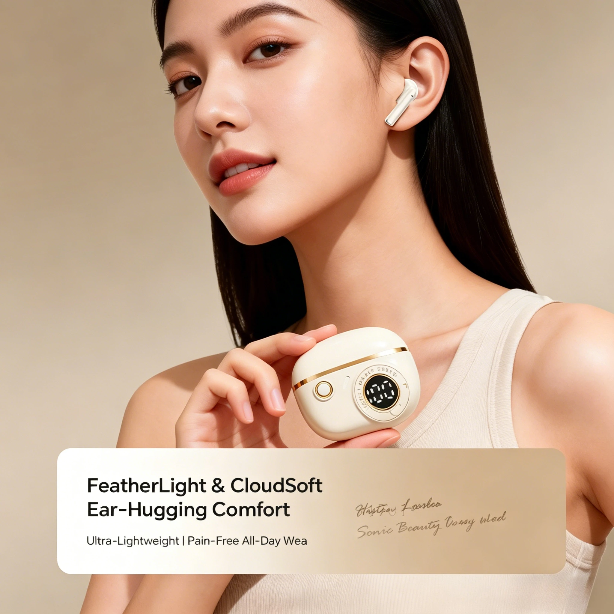 Balanced Armature TWS True Wireless Earbuds Noise Isolation In-Ear Gaming Bluetooth Headphones with Charging Case - Image 3