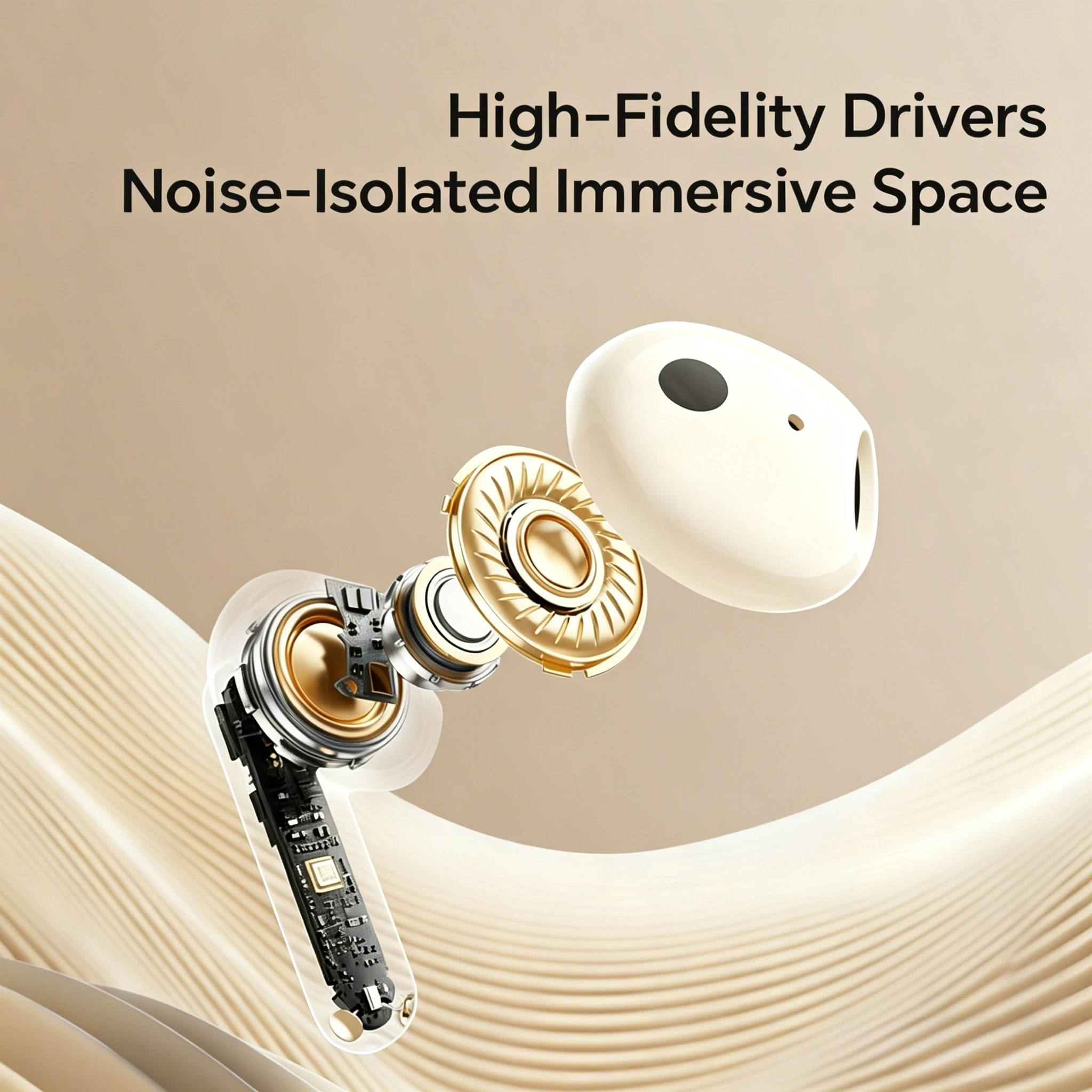 Balanced Armature TWS True Wireless Earbuds Noise Isolation In-Ear Gaming Bluetooth Headphones with Charging Case - Image 5
