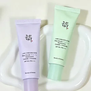 Beauty of Joseon Green Purple Brightening Primer Tone-Up Foundation Liquid Prevent Makeup From Coming Off Easily Isolation Cream