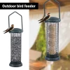Bird Feeder Dumplings Grease Ball Rack Outdoor Food Dispenser For Tit Small Wild Birds Feed Station Hanging Birds Feeder