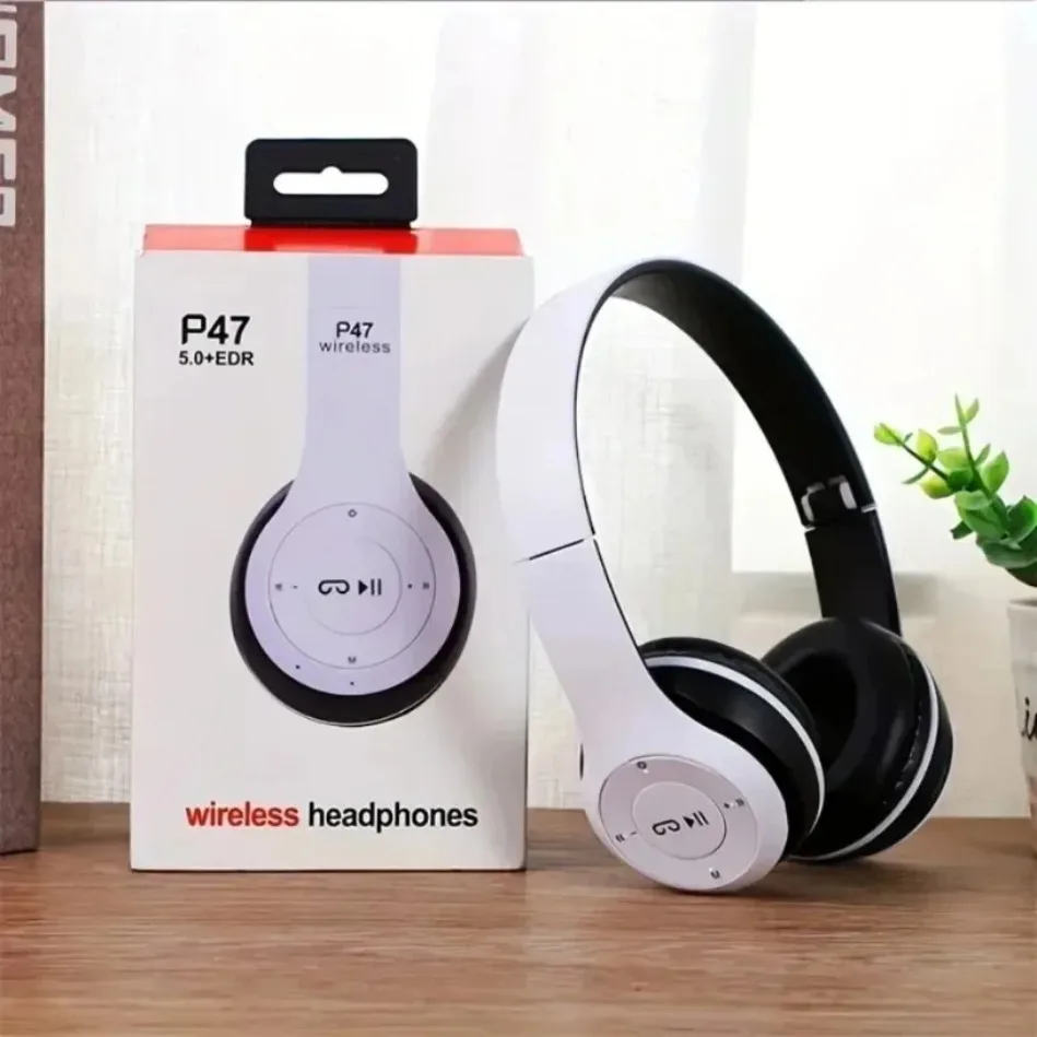 Bluetooth 5.0 Headphones Foldable Wireless Gaming Sports Headset HiFi Sound Over-ear for Huawei Xiaomi Apple Phone PC Tablet - Image 3