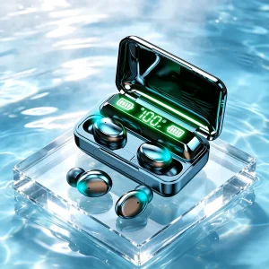 Bluetooth Headphones 9D Stereo High Bass Sport Earphones Handfree Touch Control Tws Wireless Earbuds Headset