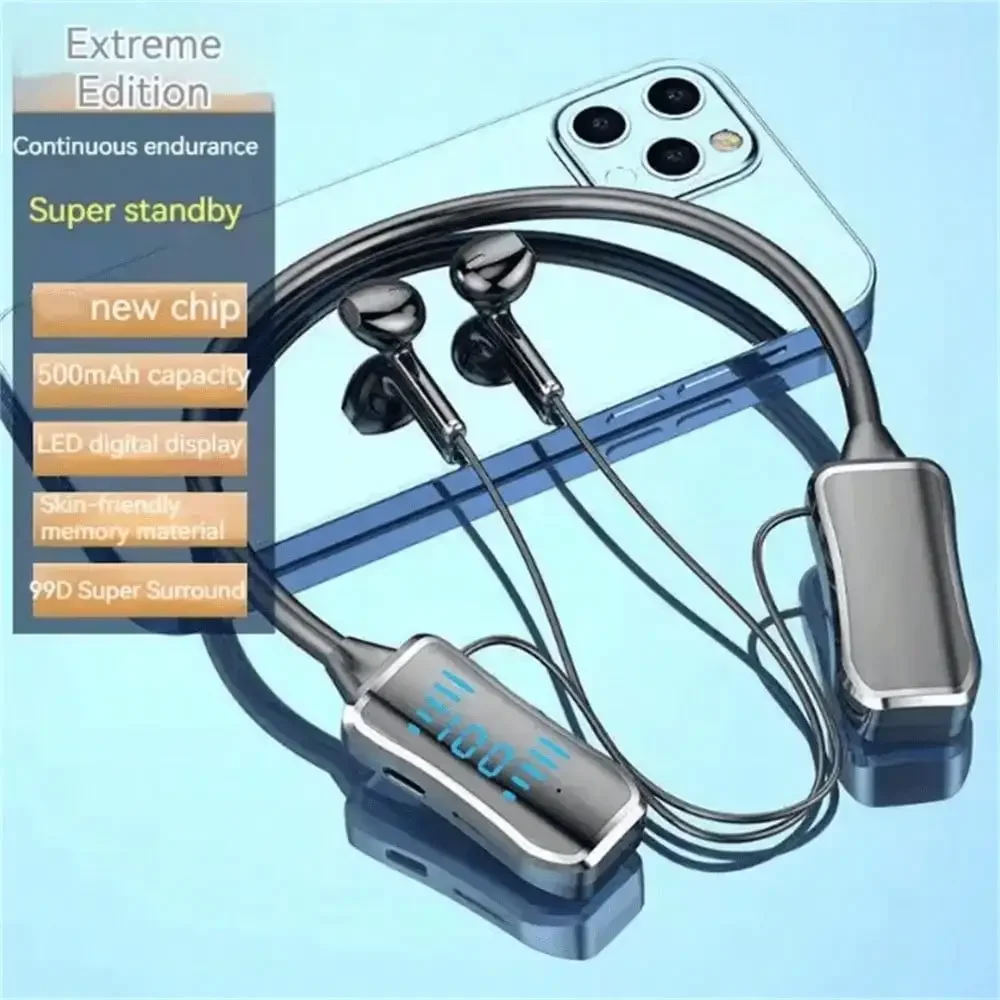 Bluetooth Headphones Wireless Headphones Bluetooth Earphones Feature Active Noise Cancellation for Immersive Audio Experiences - Image 3