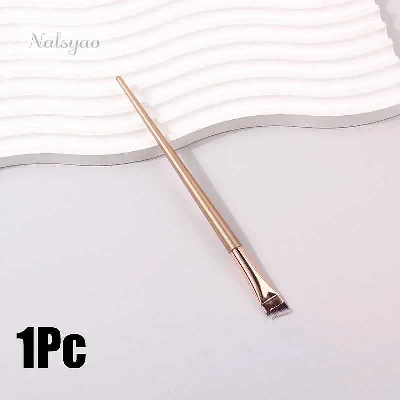 CNK 3/1 Pc Blade Eyeliner Brush Eyebrow Brushes Portable Eyebrow Mapping Tool Brow Lamination Brush Fine Eye Liner Makeup Tools - Image 5
