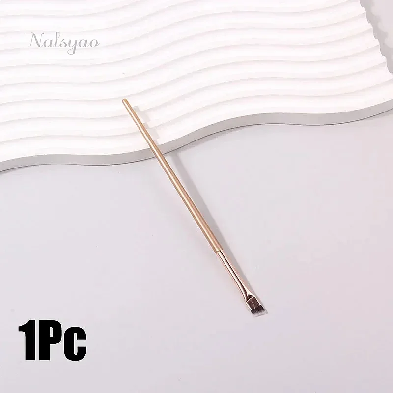 CNK 3/1 Pc Blade Eyeliner Brush Eyebrow Brushes Portable Eyebrow Mapping Tool Brow Lamination Brush Fine Eye Liner Makeup Tools - Image 6