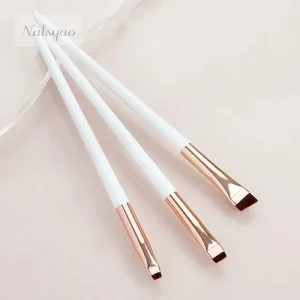 CNK 3/1 Pc Blade Eyeliner Brush Eyebrow Brushes Portable Eyebrow Mapping Tool Brow Lamination Brush Fine Eye Liner Makeup Tools