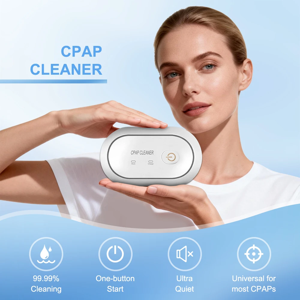 CPAP Cleaner & Sanitizers Ozone Sterilizer Mini Portable Household CPAP BiPAP Machine Mask Tubing Hose Cleaning Ozone Generator - Image 2