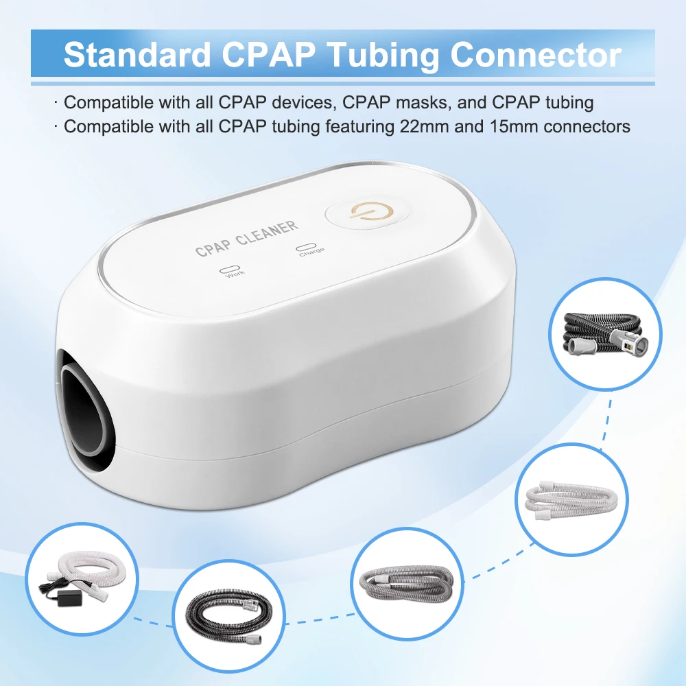 CPAP Cleaner & Sanitizers Ozone Sterilizer Mini Portable Household CPAP BiPAP Machine Mask Tubing Hose Cleaning Ozone Generator - Image 5
