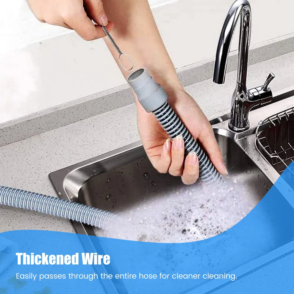 CPAP Cleaning Kit for Hose Mask Hanger Dryer with 6.9 ft Thick Wire Brush with Collapsible Wash Basin CPAP Accessories - Image 5