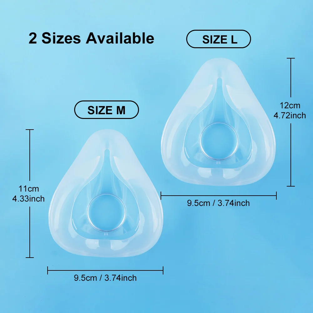 CPAP Face Mask For AirFit F20 Auto CPAP Respirator Ventilator Device with Frame Accessories Sleep Aid Apnea Masks Anti Snoring - Image 5