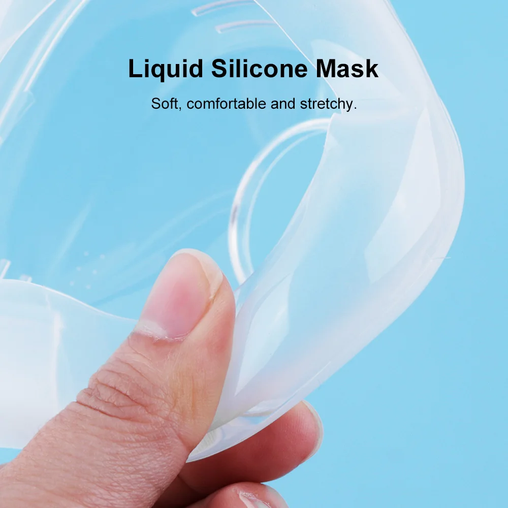 CPAP Face Mask For AirFit F20 Auto CPAP Respirator Ventilator Device with Frame Accessories Sleep Aid Apnea Masks Anti Snoring - Image 3