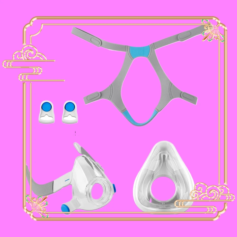 CPAP Face Mask For AirFit F20 Auto CPAP Respirator Ventilator Device with Frame Accessories Sleep Aid Apnea Masks Anti Snoring