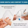 CPAP Full Face Mask Cushion Replacement for F20 Style Silicone Soft Comfortable Fit Anti Leak M L 1 2 3PCS Washable Cushion Only