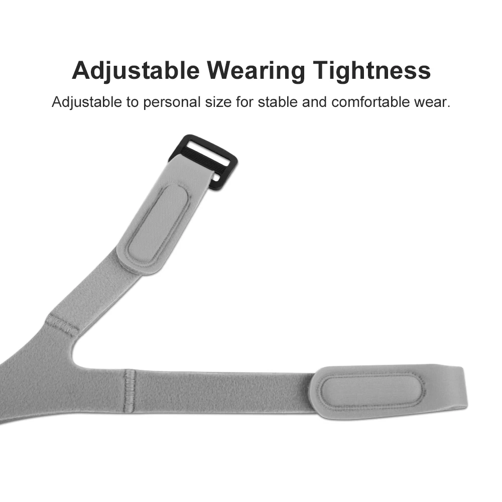 CPAP Headgear for F&P Simplus Full Face Mask, 2/1Pack CPAP Mask Strap, F&P Eson Nasal Mask Headgear, CPAP Chin Strap, Chin Strap - Image 3