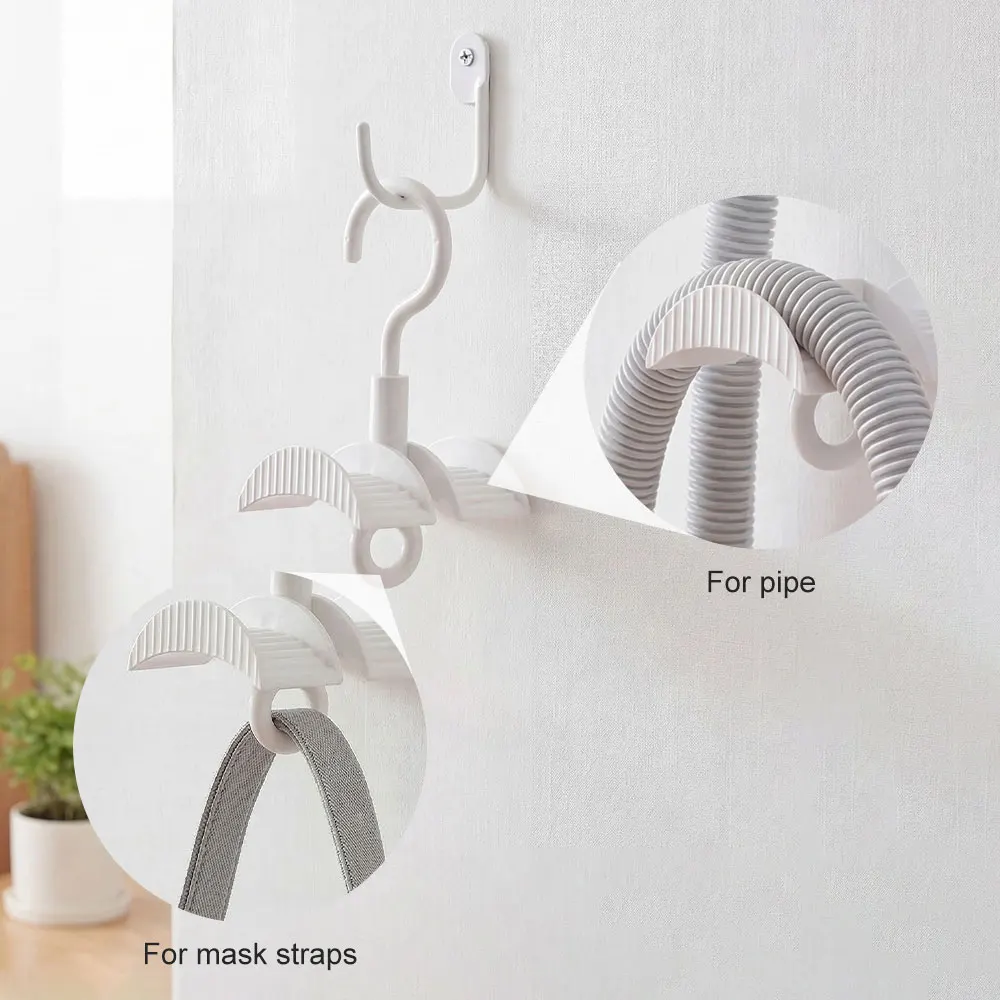 CPAP Hose Hanger & Cleaning Brush, CPAP Cleaning Kit for Hose and Mask, Tube Hook & Brush, Headgear Holder Hose Cleaning Brush - Image 4