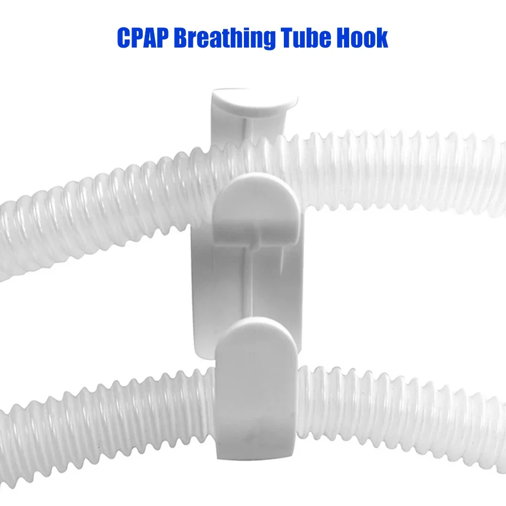 CPAP Hose Hook and Hose Brush CPAP Tube Holder Headband Hanger CPAP Tube Flexible Cleaner Brush & Mask Cleaning Brush Keep Clean - Image 2