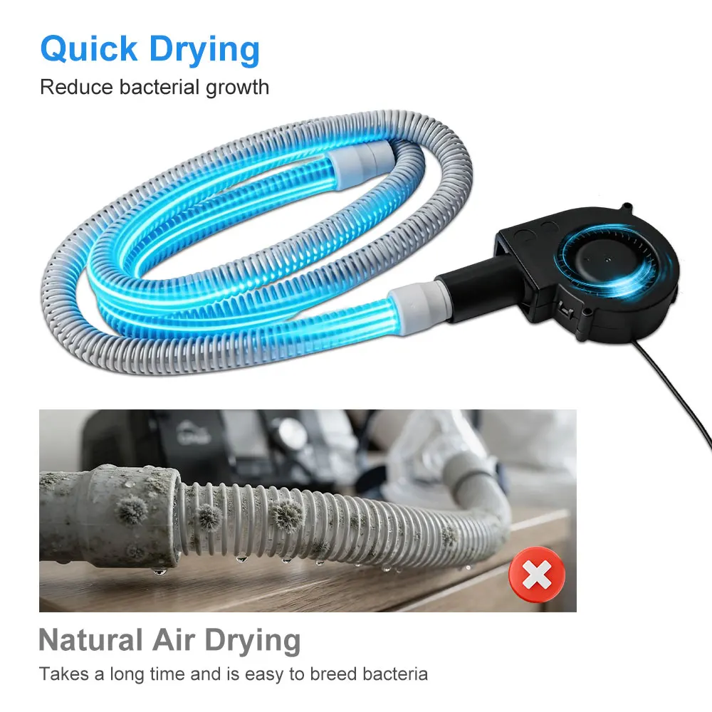 CPAP Hose & Tube Dryer with Blower Fan Hose Drying Cleaner for Most Tubing Easy-to-Use Tubing Dryer for Quick & Efficient Drying - Image 3
