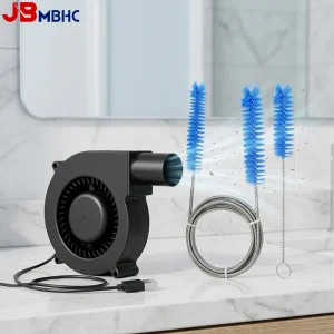 CPAP Hose Tubing Dryer & Cleaning Brush Set, Blower Fan & Hose Cleaner for Most Tubing, Easy-to-Use Device for Efficient Drying