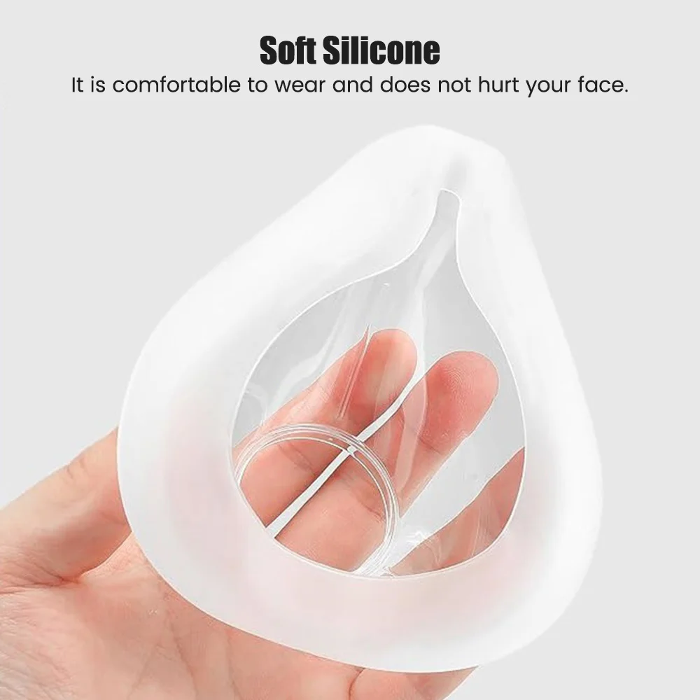 CPAP Mask AirFit F20 Masks Full Face Replacement Cushion, 1-Pack, Reliable Seal & Softer Fit, Compatible with Resmed Airfit F20 - Image 3