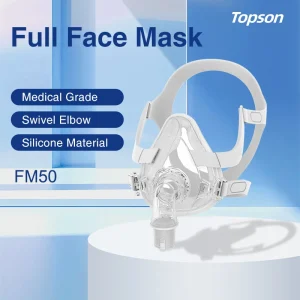 CPAP Mask Full Face S/M/L Size Soft Silicone Pad For Apnea Device CPAP BPAP Machine Anti Snoring Sleep Apnea Mask for Resmed 10