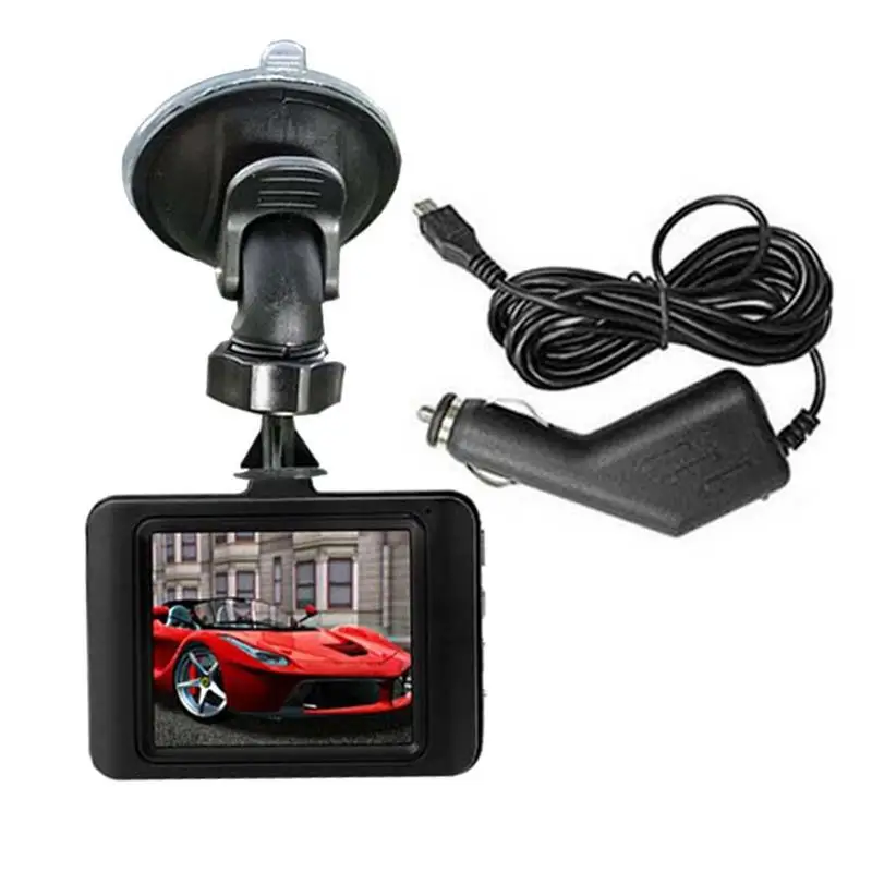 Car Dash Cam 1080P Full HD Driving Recorder Built-in G Sensor 2 Inch Screen Night Vision Wide Angle 24H Parking Mode Camera - Image 3