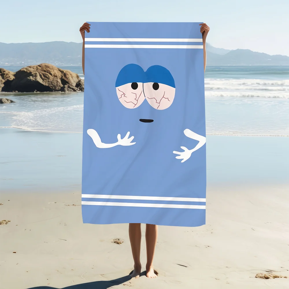 Cartoon Funny T-Towelie Towel Soft Pool Gift For Travel Gym Shower Camping Quick Dry Sports Large Beach Towel - Image 2